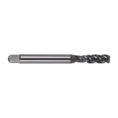 Nitro-Max Spiral Flute Tap, Series 2260N, Imperial, UNC, 1420, Bottoming Chamfer, 3 Flutes, Cobalt, TiCN Co 226N116C